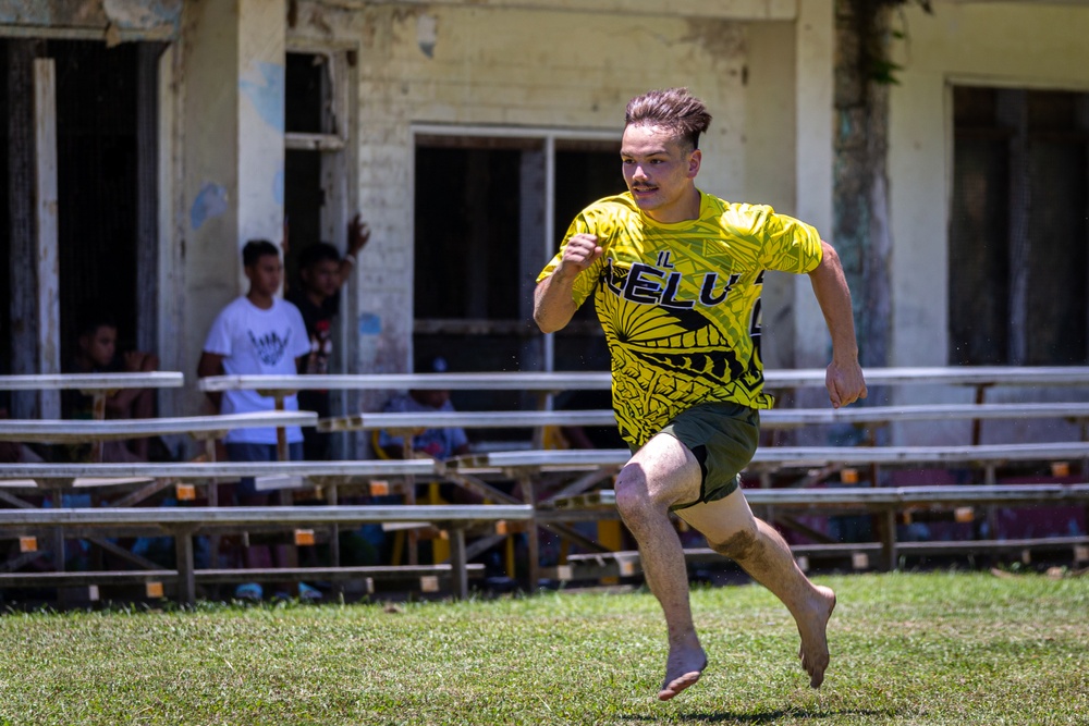 KM23: Softball Game at Lelu Elementary School