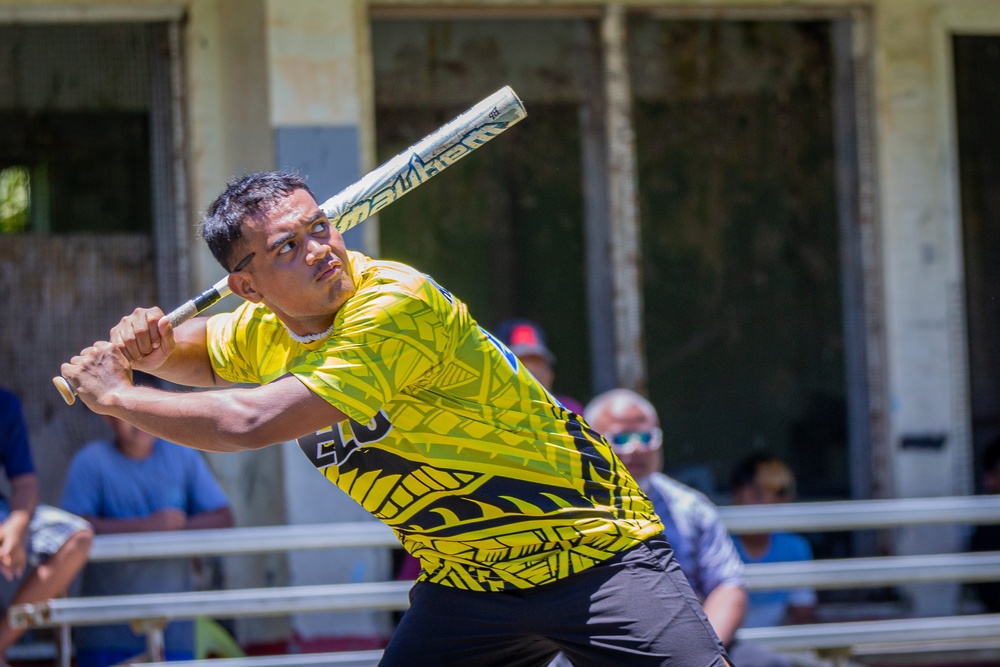 KM23: Softball Game at Lelu Elementary School