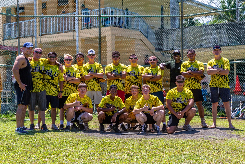 KM23: Softball Game at Lelu Elementary School