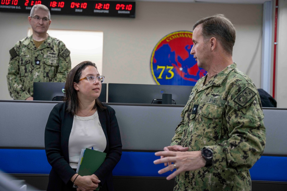 Hon. Sasha Baker Visits COMLOG WESTPAC