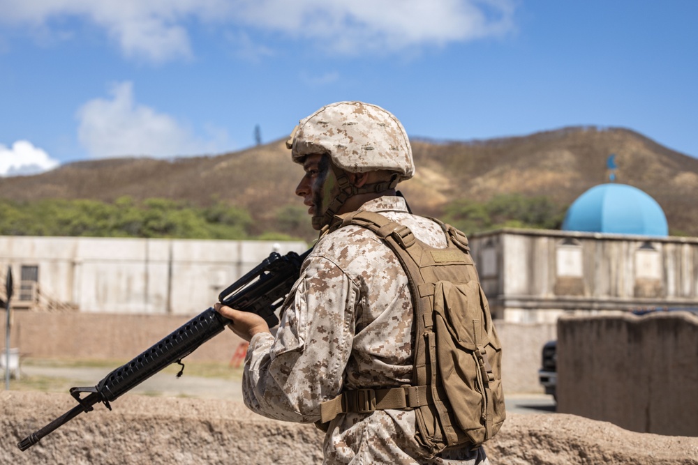 Forging Leadership and Precision: MCAS Kaneohe Bay Corporals Course 3-23 Land Navigation and Patrolling Exercise