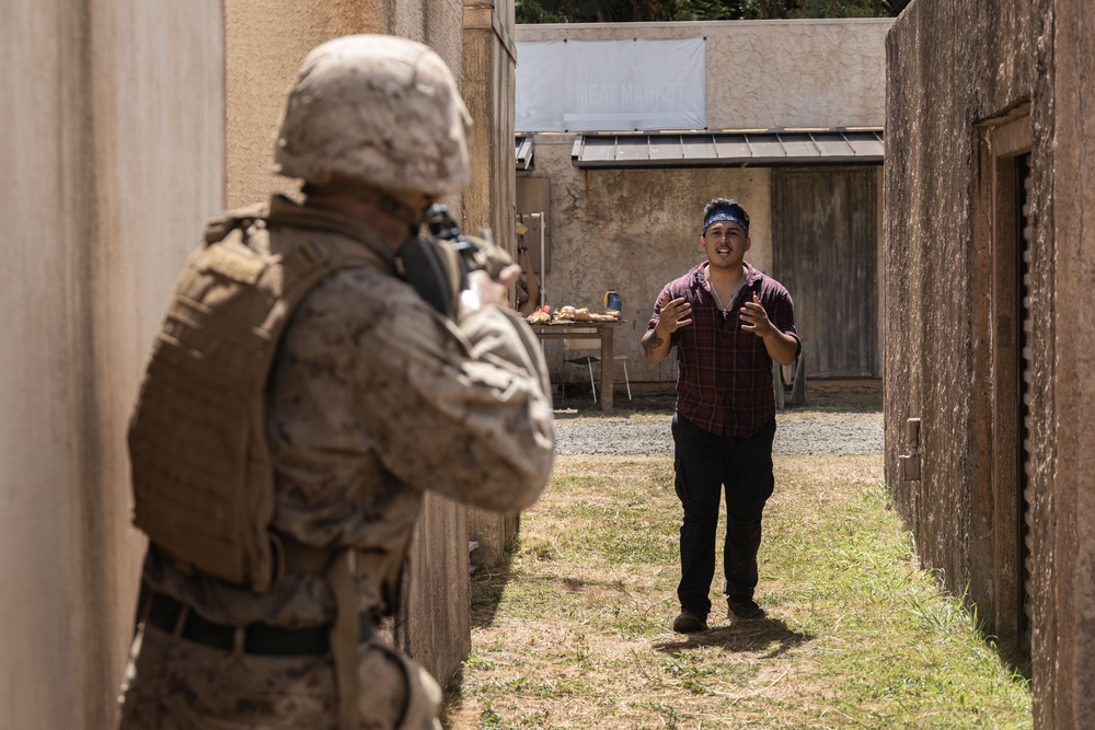 Forging Leadership and Precision: MCAS Kaneohe Bay Corporals Course 3-23 Land Navigation and Patrolling Exercise