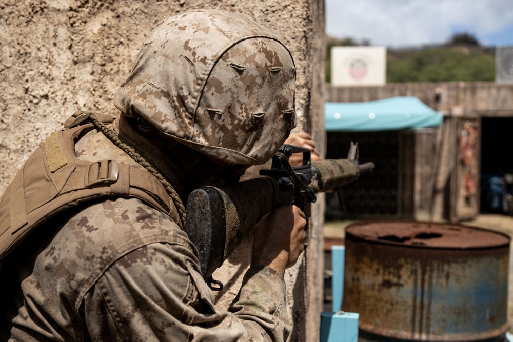 Forging Leadership and Precision: MCAS Kaneohe Bay Corporals Course 3-23 Land Navigation and Patrolling Exercise