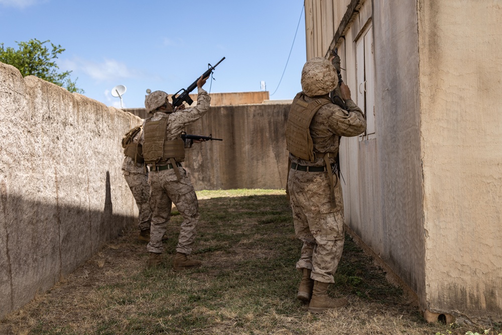 Forging Leadership and Precision: MCAS Kaneohe Bay Corporals Course 3-23 Land Navigation and Patrolling Exercise