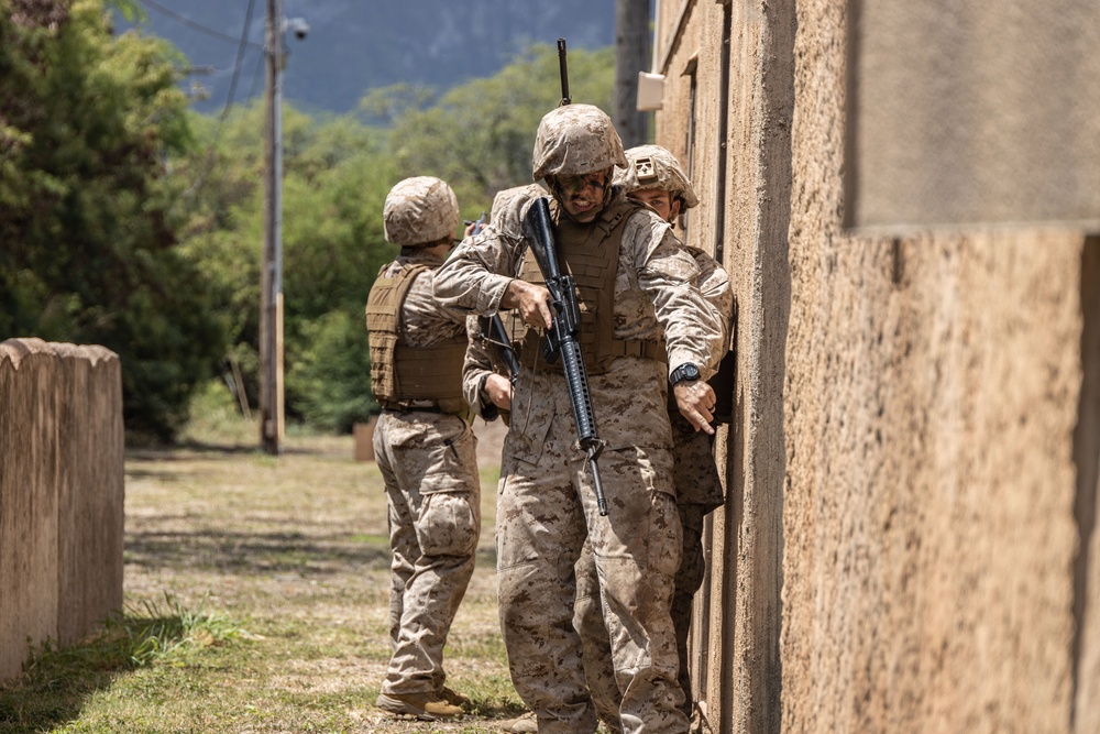 Forging Leadership and Precision: MCAS Kaneohe Bay Corporals Course 3-23 Land Navigation and Patrolling Exercise