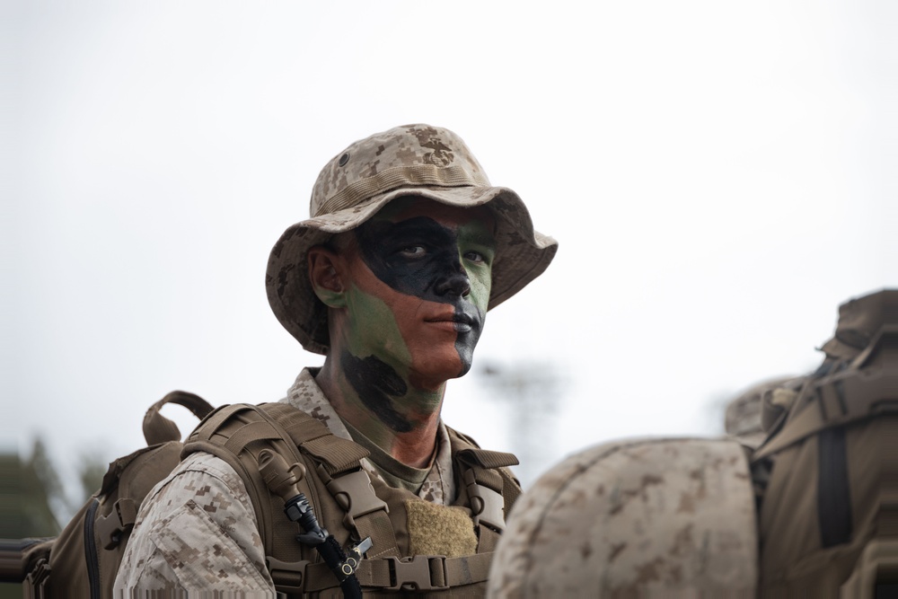 Forging Leadership and Precision: MCAS Kaneohe Bay Corporals Course 3-23 Land Navigation and Patrolling Exercise