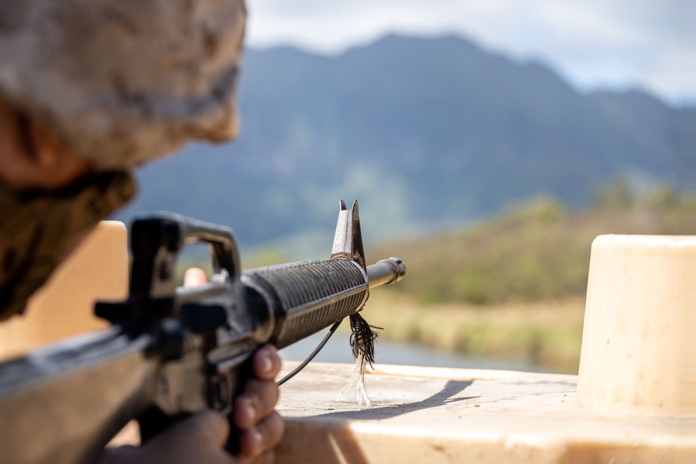 Forging Leadership and Precision: MCAS Kaneohe Bay Corporals Course 3-23 Land Navigation and Patrolling Exercise