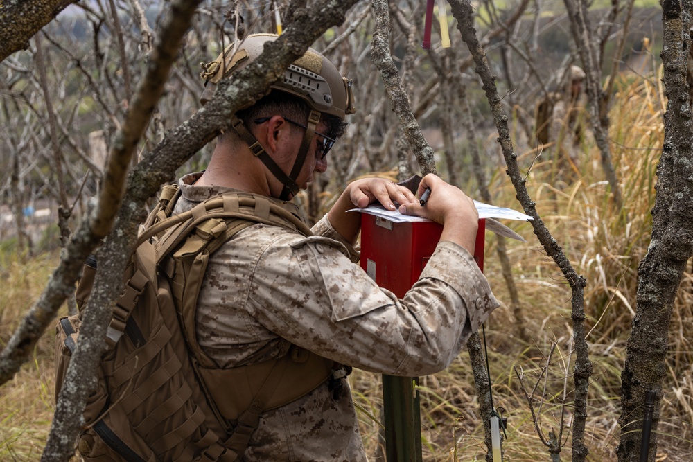 Forging Leadership and Precision: MCAS Kaneohe Bay Corporals Course 3-23 Land Navigation and Patrolling Exercise