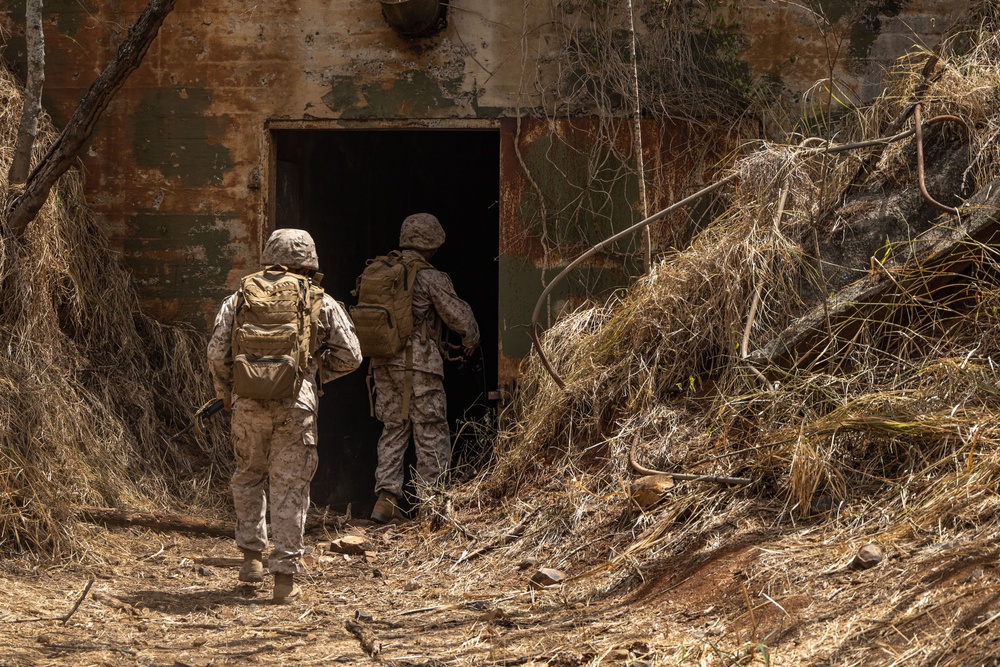 Forging Leadership and Precision: MCAS Kaneohe Bay Corporals Course 3-23 Land Navigation and Patrolling Exercise