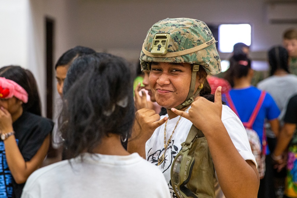 KM23: Chuuk High School Recruiting Event