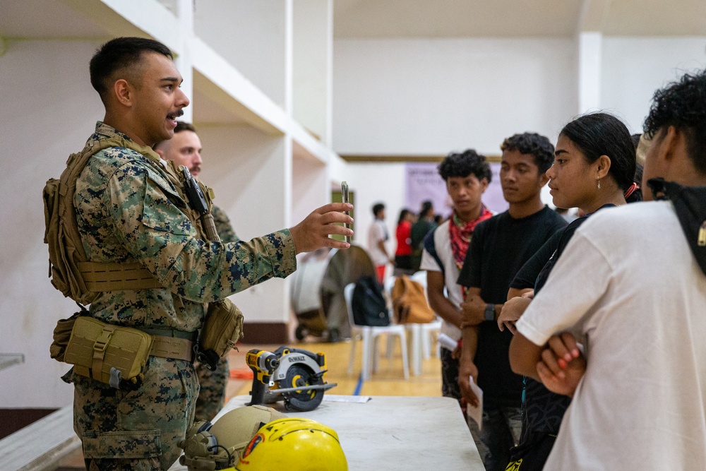 KM23: Chuuk High School Recruiting Event