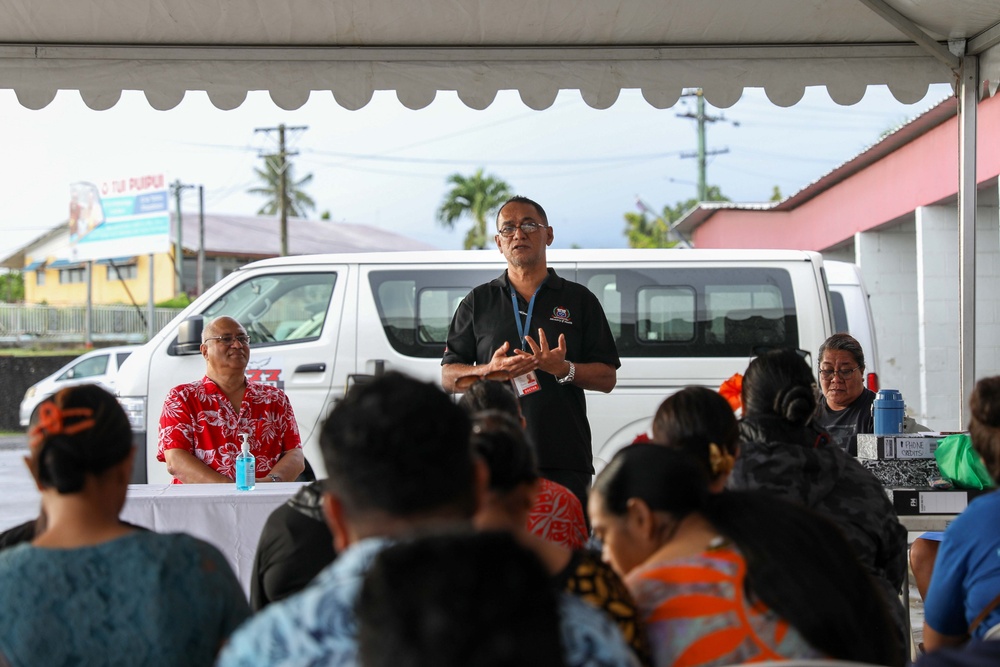 Pacific Partnership 2023 Medical Staff Participate in Lymphatic Filariasis Mass Drug Administration Event