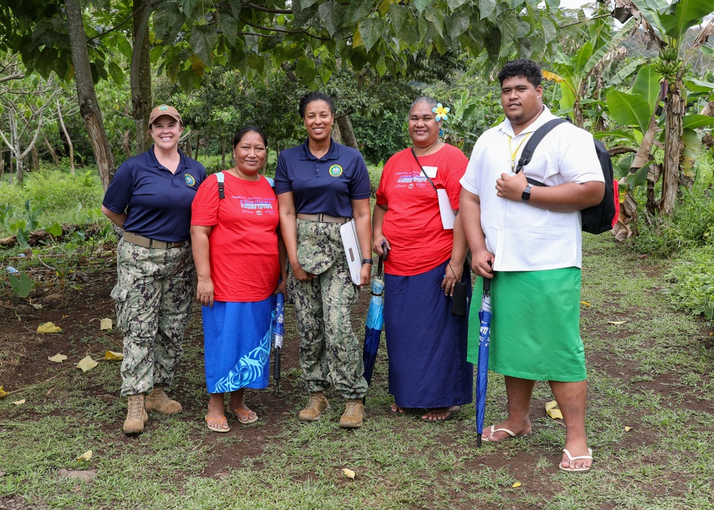 Pacific Partnership 2023 Medical Staff Participate in Lymphatic Filariasis Mass Drug Administration Event