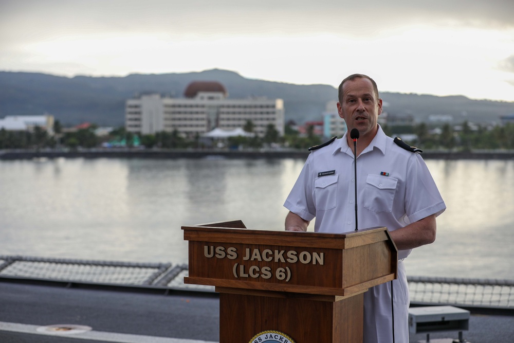 Pacific Partnership 2023: USS Jackson Reception