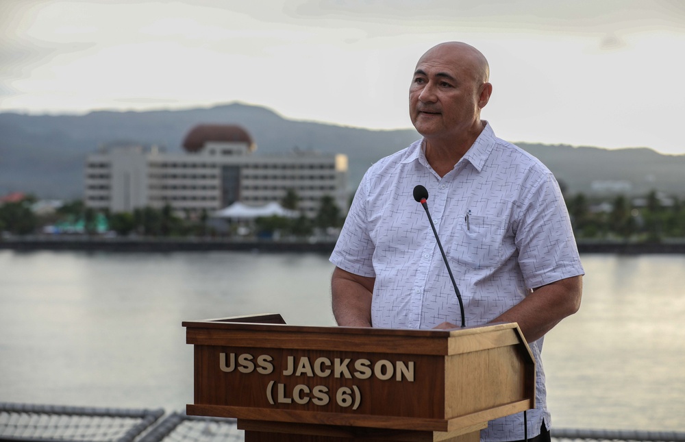 Pacific Partnership 2023: USS Jackson Reception