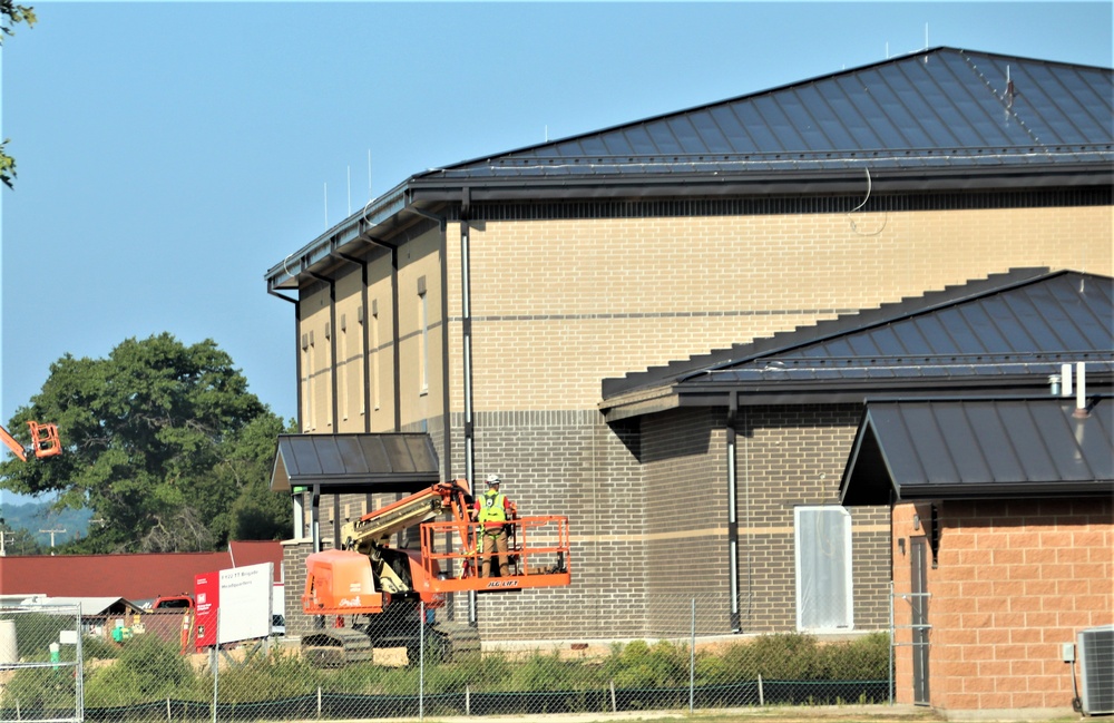 August 2023 construction operations of $11.96 million transient training brigade headquarters at Fort McCoy