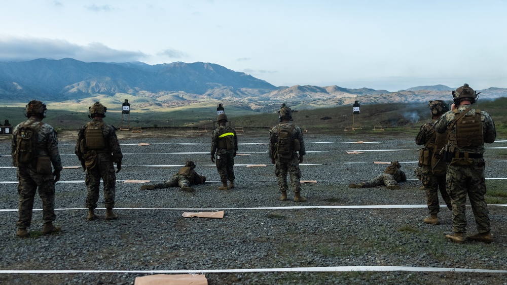 1st ANGLICO Marines Conduct Live-Fire Range