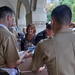 MARFOREUR/AF Marines alongside First Lady of Stuttgart serve local community