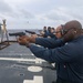 USS Dewey (DDG 105) Conducts Small Arms Live-Fire Exercise