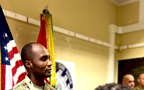 Soldiers of the 3rd DSB hold promotion ceremony