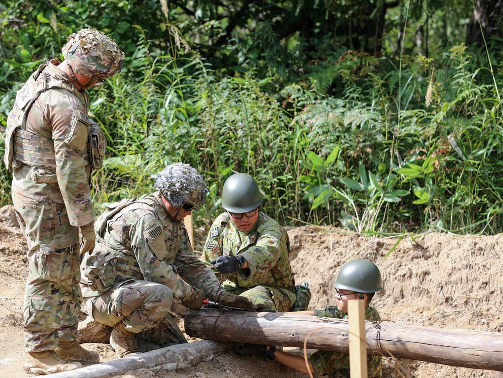 Orient Shield 23 Minefield Self-Extraction Training