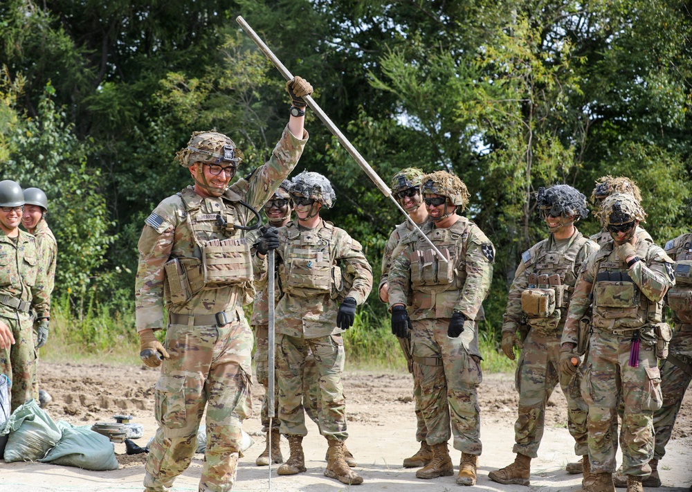 Orient Shield 23 Minefield Self-Extraction Training