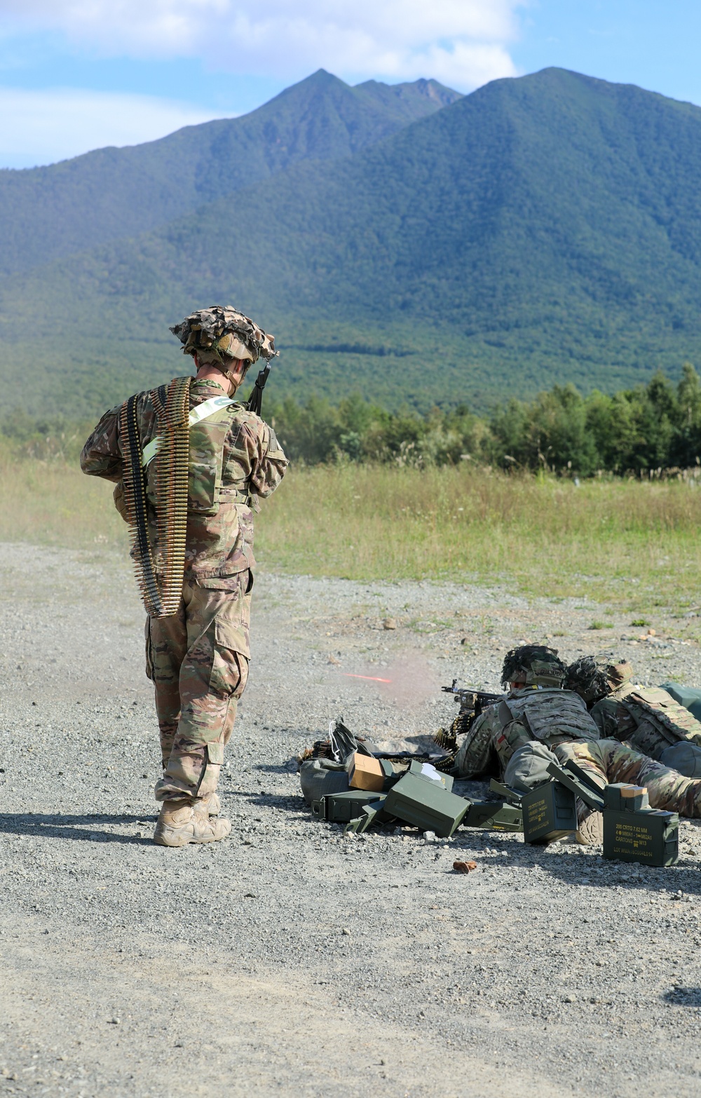 Orient Shield 23 Machine Gun Range