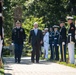 An Armed Forces Full Honors Wreath-Laying Ceremony is Held to Commemorate the 166th Birthday of President William H. Taft