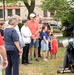 CEREMONY MARKS 160TH ANNIVERSARY OF ILLINOIS MILITIAMAN FIRING FIRST SHOT AT GETTYSBURG