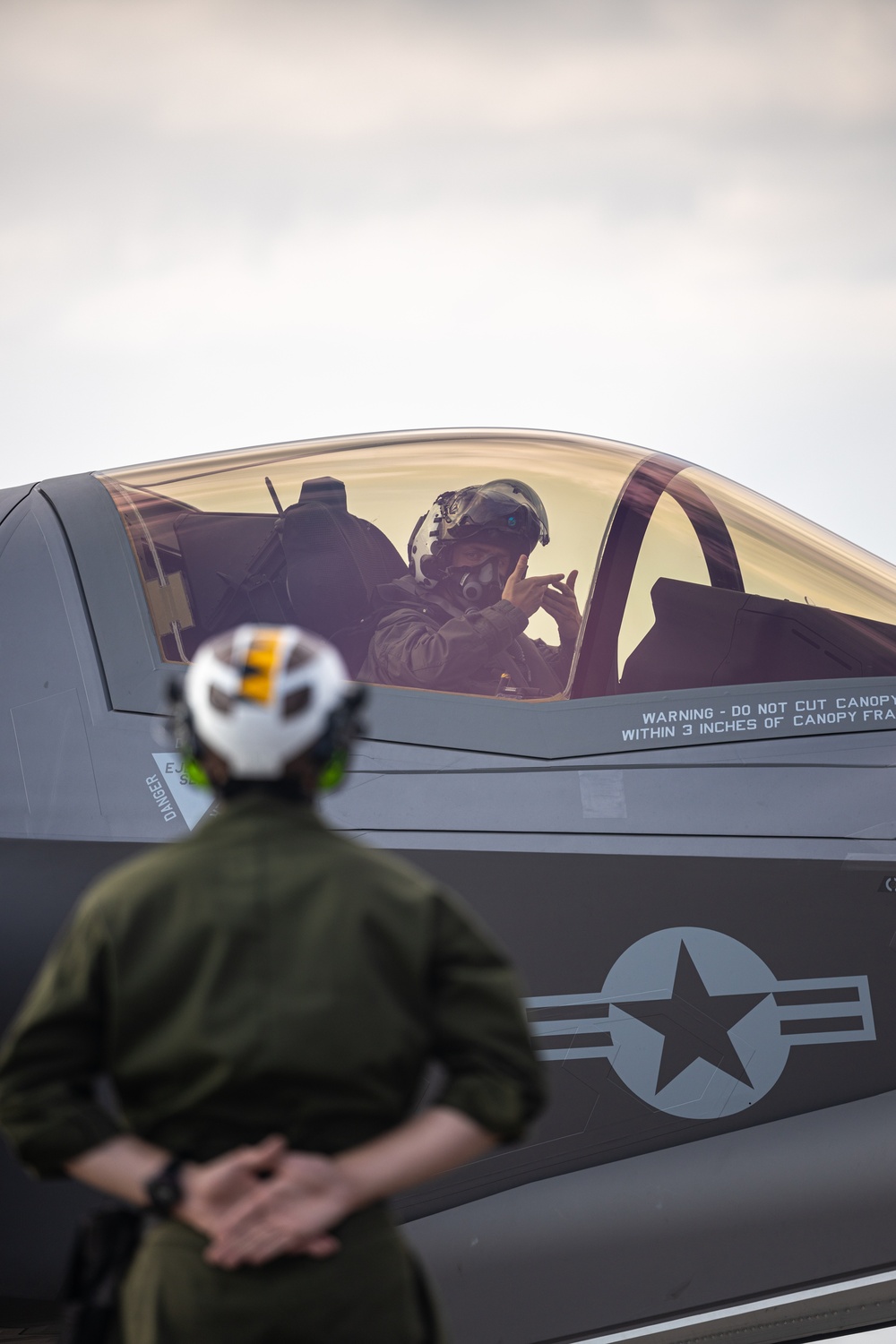 Marine Fighter Attack Squadron (VMFA) 542 flight line operations