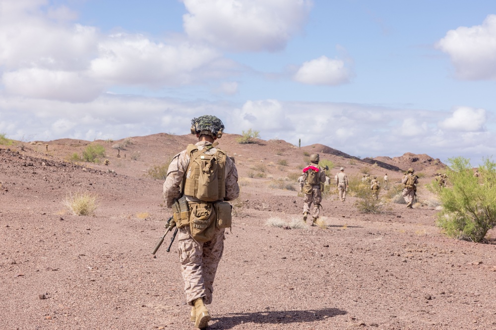 BLT 1/5 Conducts Squad Maneuvers During RUT