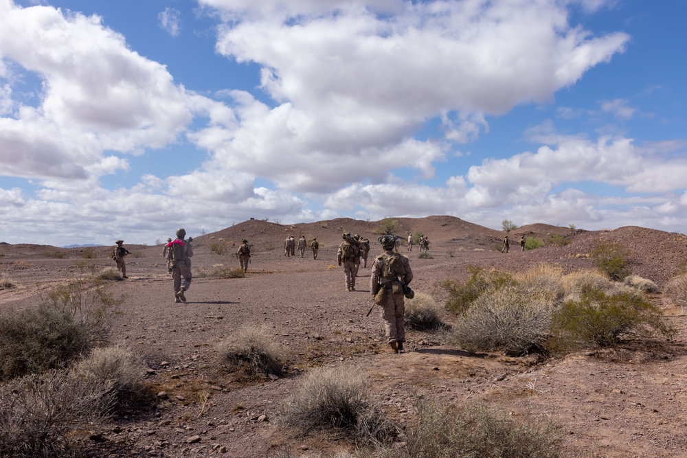 BLT 1/5 Conducts Squad Maneuvers During RUT