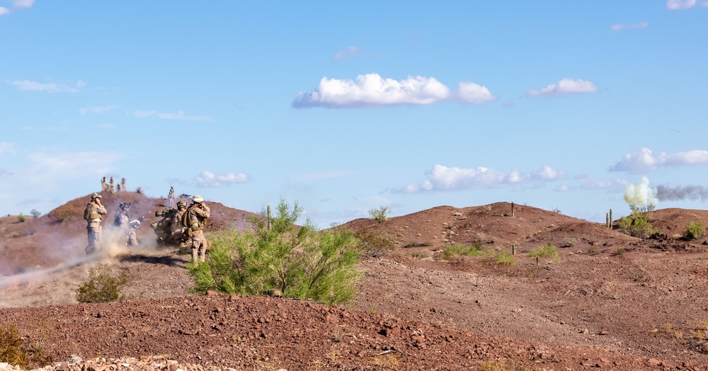 BLT 1/5 Conducts Squad Maneuvers During RUT