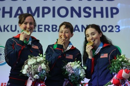 U.S. Women Bring Home Gold &amp; Set New World Record in Women's Smallbore
