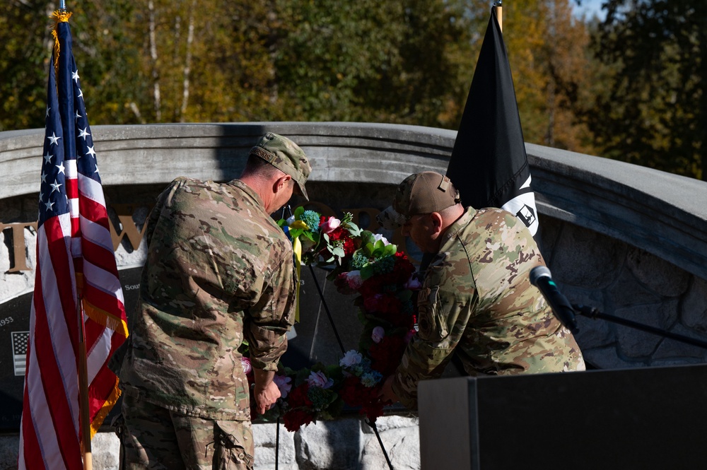 Eielson commemorates POW/MIA National recognition day