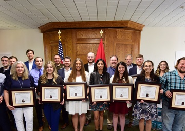 Commander praises employees for capitalizing on leadership development