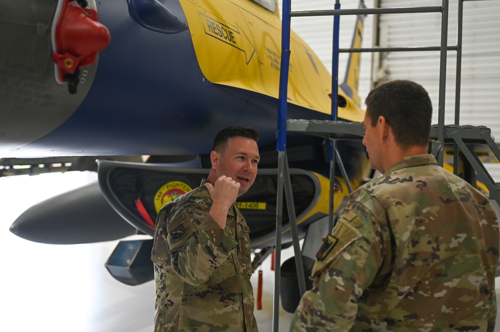 Director of the Air National Guard visits 148th Fighter Wing