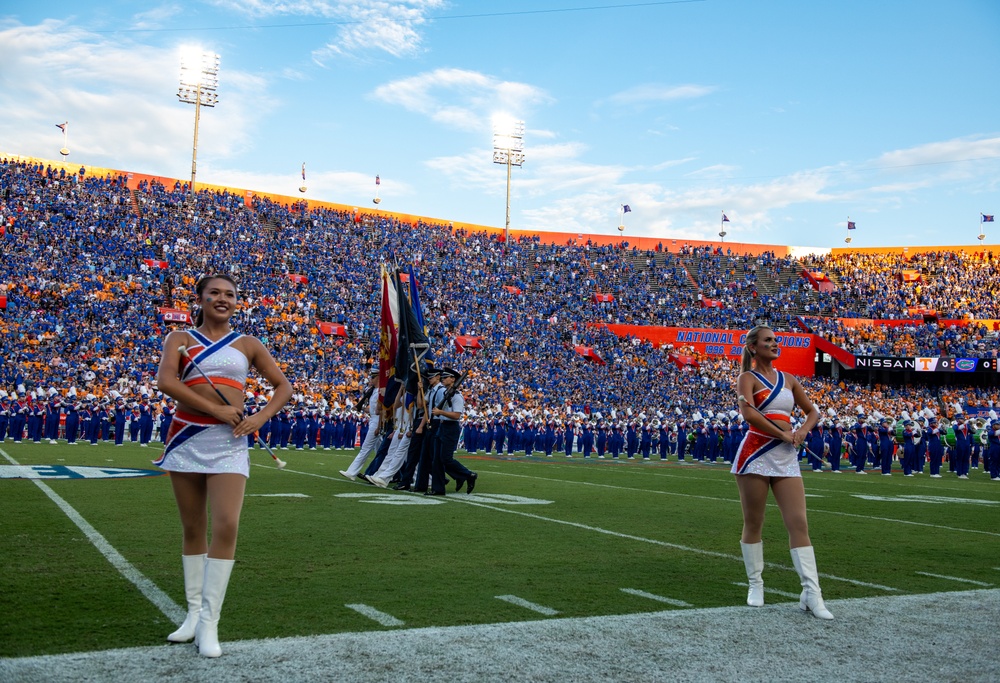 Florida Air Guard supports opening ceremonies at UF