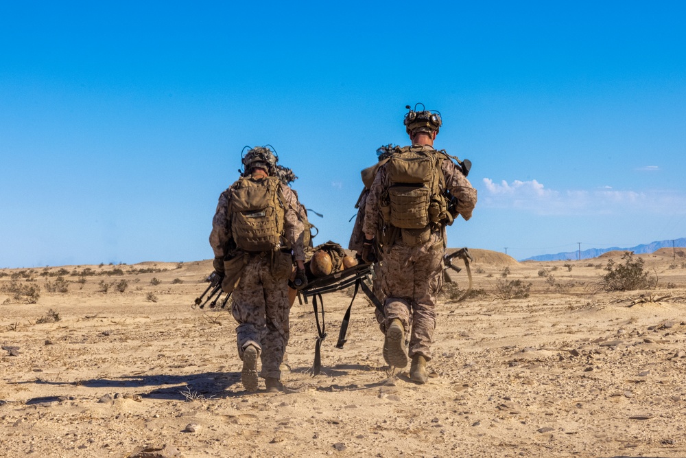 Charlie Company, BLT 1/5 Completes TRAP Exercise During RUT