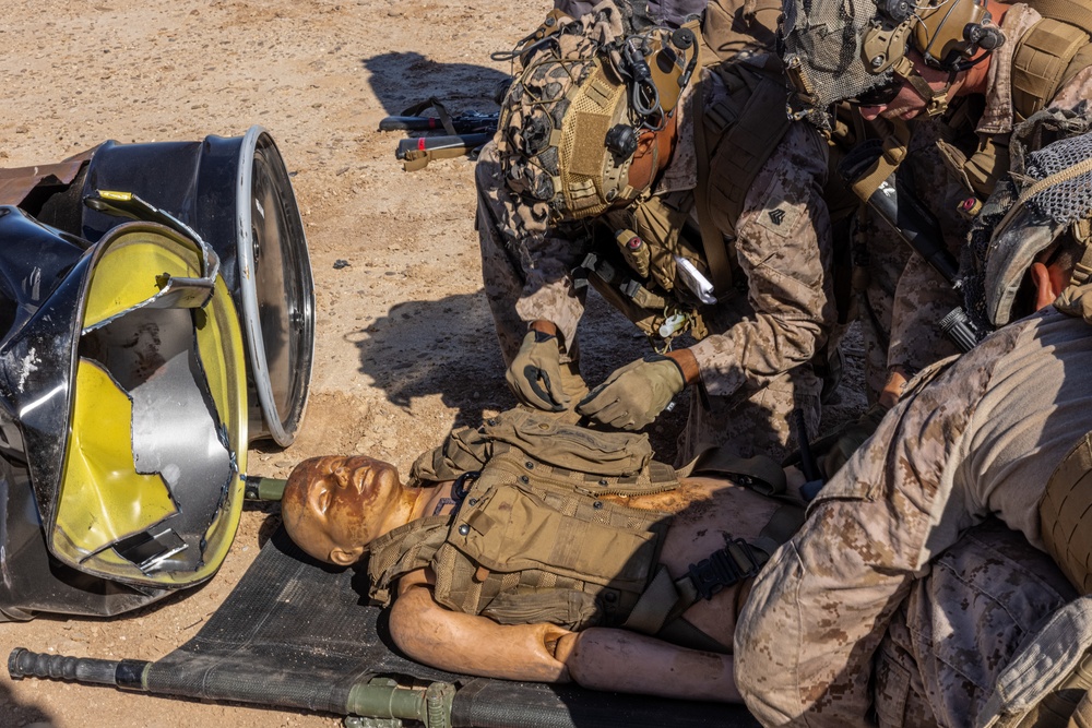 Charlie Company, BLT 1/5 Completes TRAP Exercise During RUT