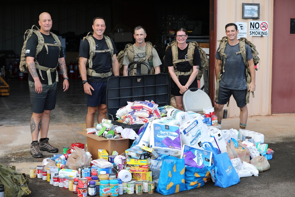 25th Infantry Division Artillery (DIVARTY) Maui Donation Ruck