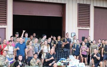 25th DIVARTY Soldiers and Leaders &quot;Ruck for a Cause&quot; in support of Maui Fire Victims