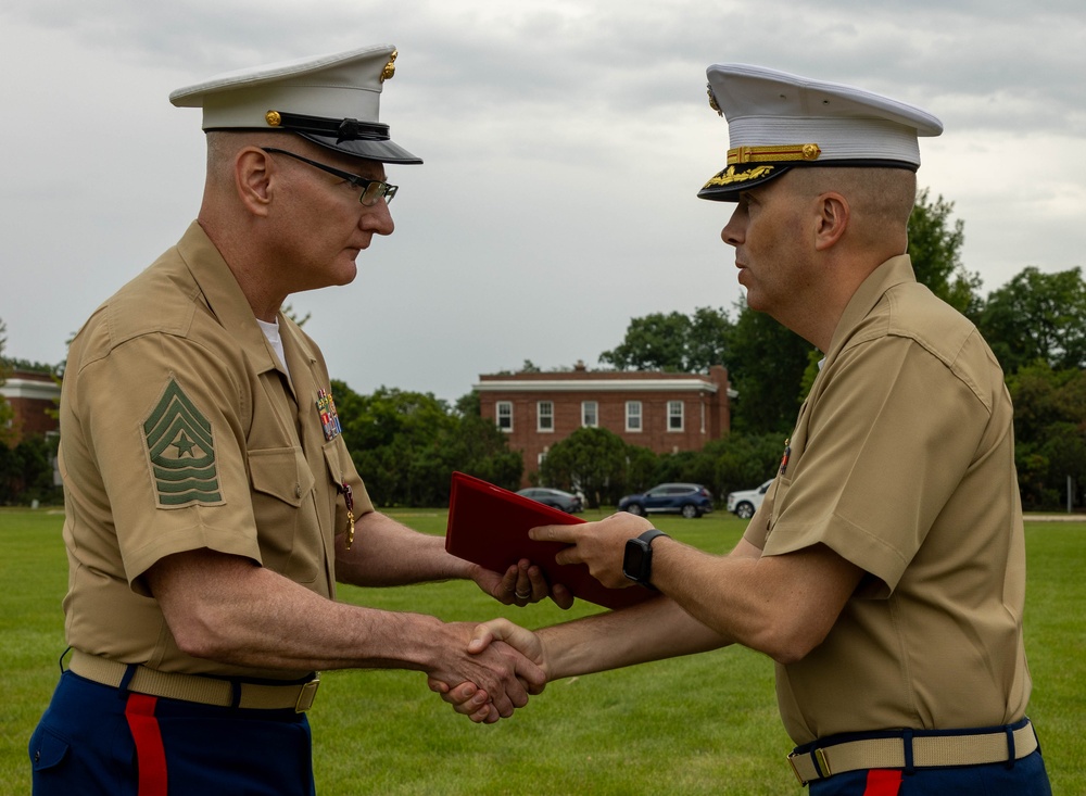 3d CAG Change of Command