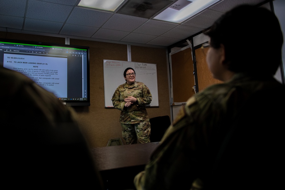 Training at 372nd Training Squadron, Detachment 22