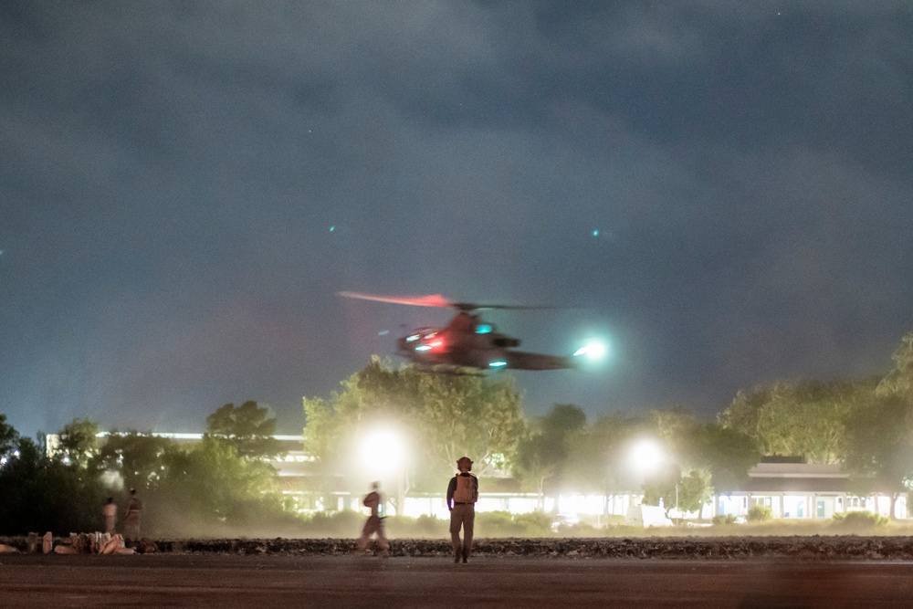 15th MEU Establishes Forward Refueling Point During RUT