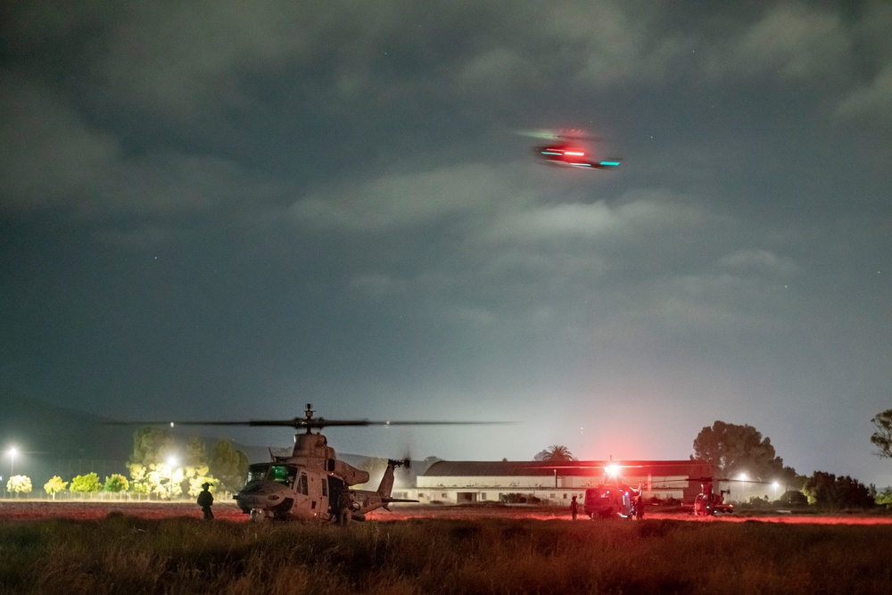 15th MEU Establishes Forward Refueling Point During RUT