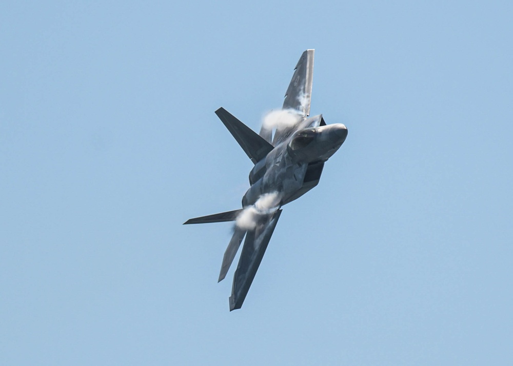 William Tell 2023 F-22 Raptor Demonstration