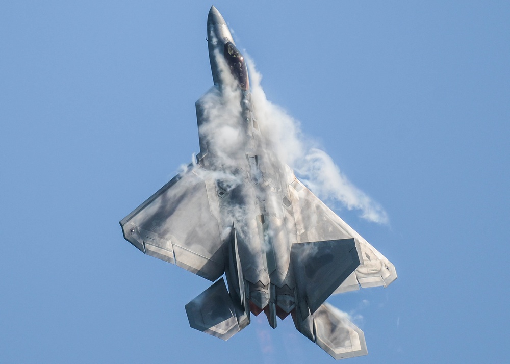 William Tell 2023 F-22 Raptor Demonstration