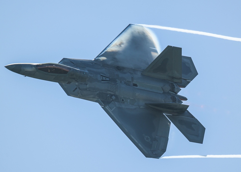 William Tell 2023 F-22 Raptor Demonstration