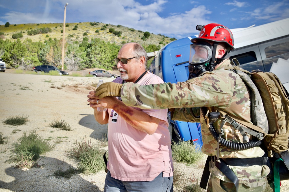 92nd CERFP excels in evaluation, showcases Nevada Guard's emergency response prowess